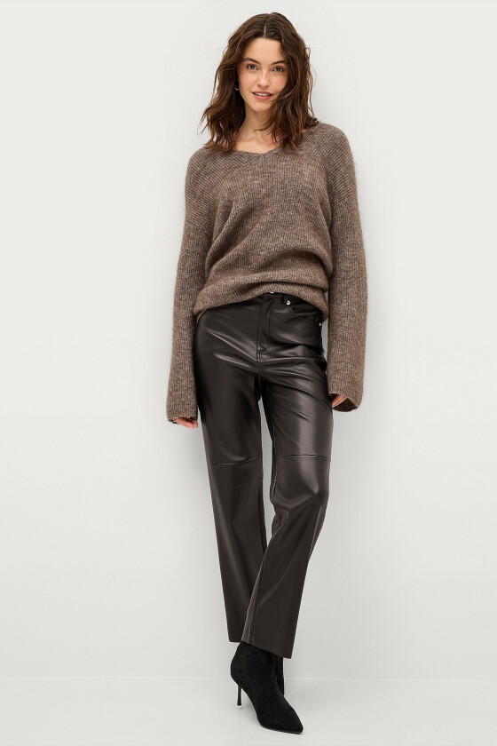 Bukse Cropped Maggie - Svart