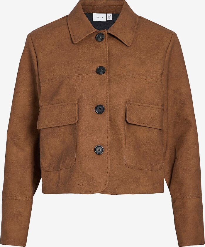 Jakke viKira L/S Jacket - Brun