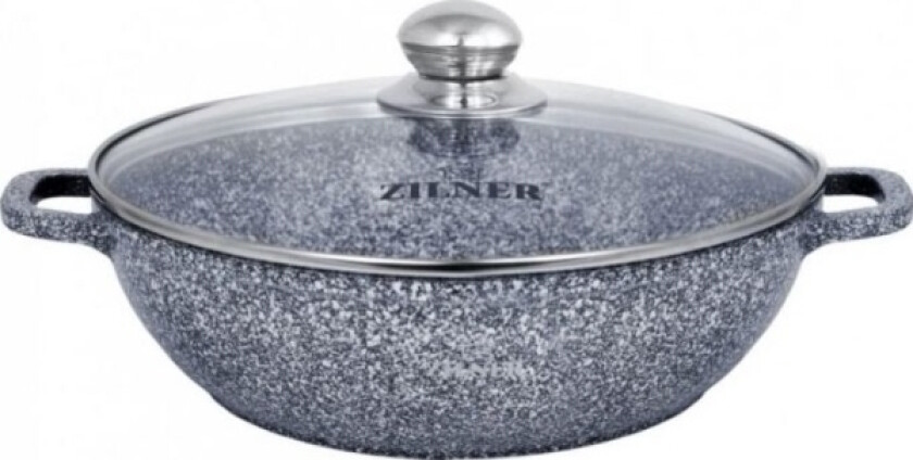 Garnek Marmurowy Wok 3,3L / 28Cm Zl-7069