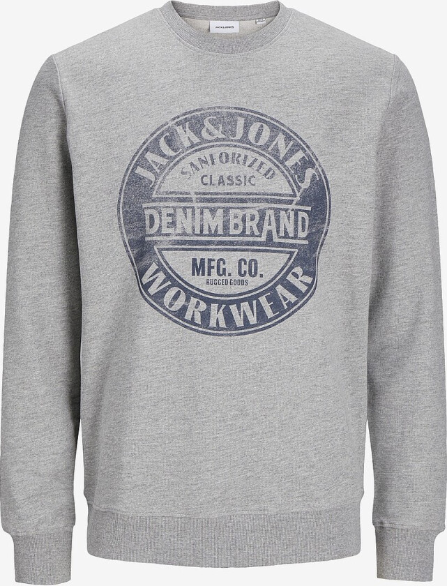 Collegegenser jjEans Sweat O-neck Pls - Grå