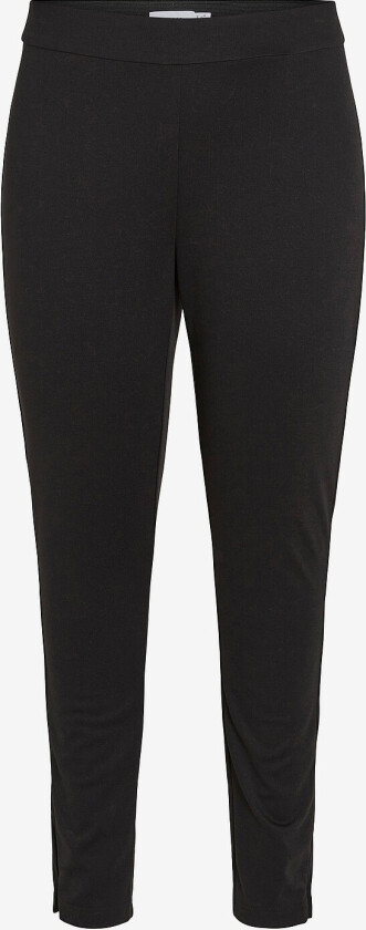 Leggings viSofie HW Zipper Ankle Leggin/cur - Svart