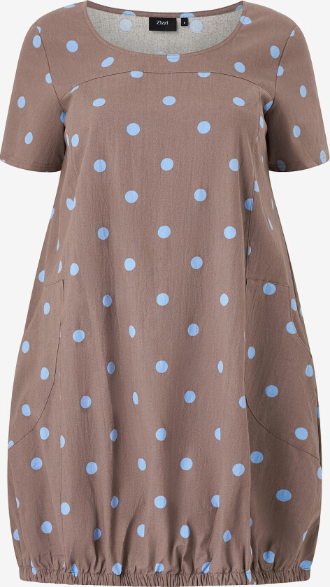 Kjole jEasy S/S Aop Dress - Blå