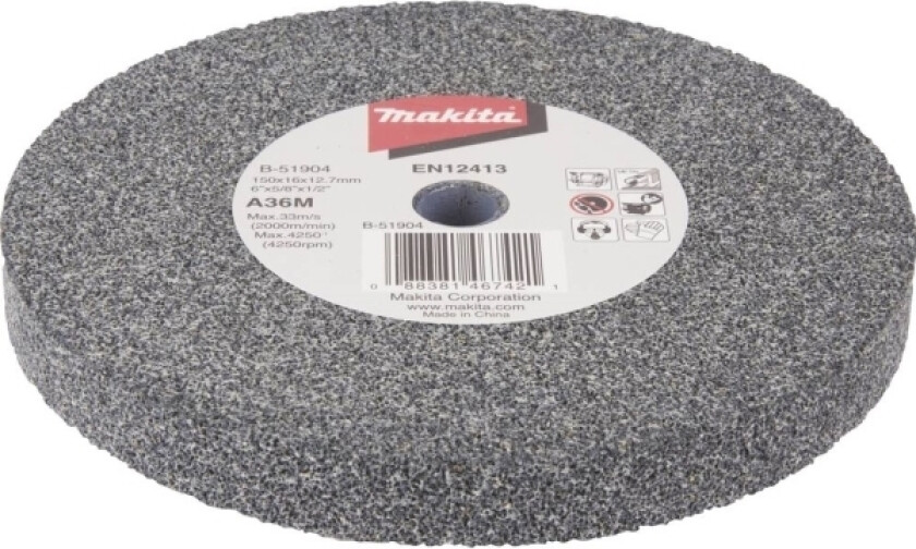 B-51904 Slibe Og Poleringstilbehør Diameter 150 Mm 1 Stk