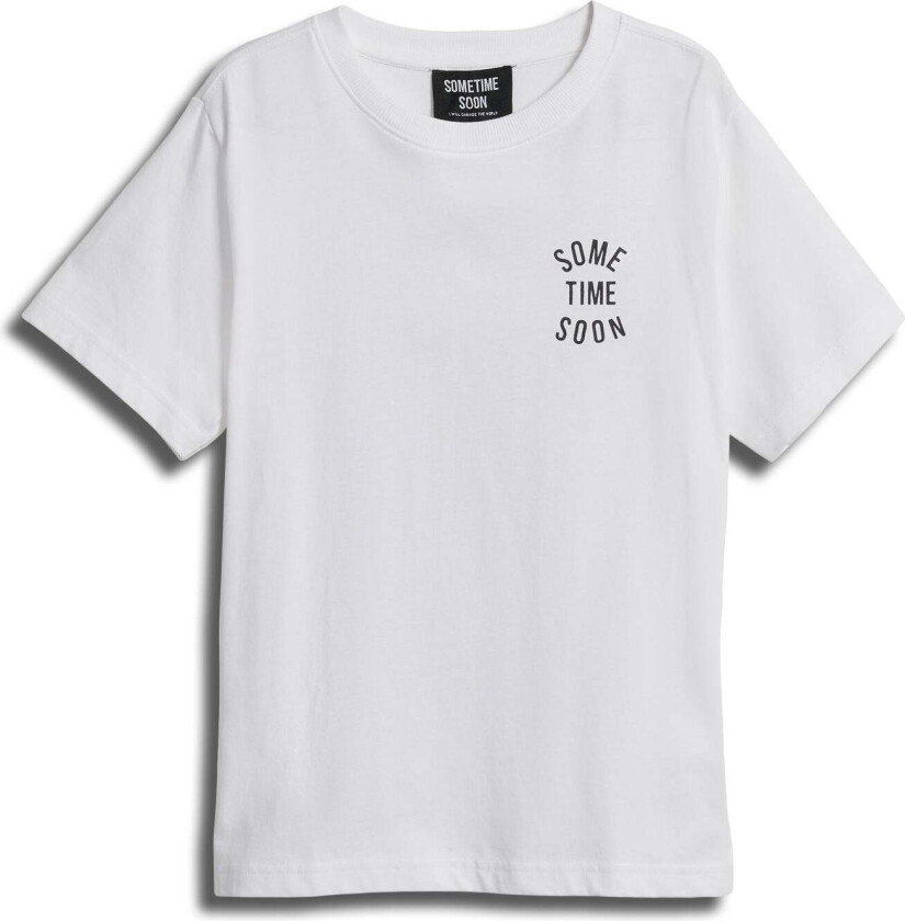 Revolution T-skjorte, Bright White, 122 - T skjorter & Topper - 100% Bomull