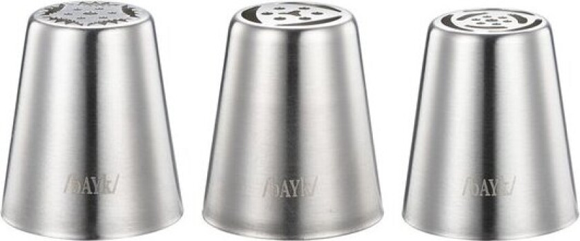 bAYk russian tippsett 3 stk blomster