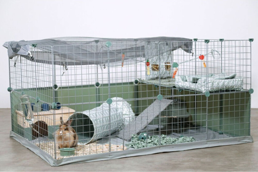 Neopark Modulært Kaninbur 140x105x70 cm