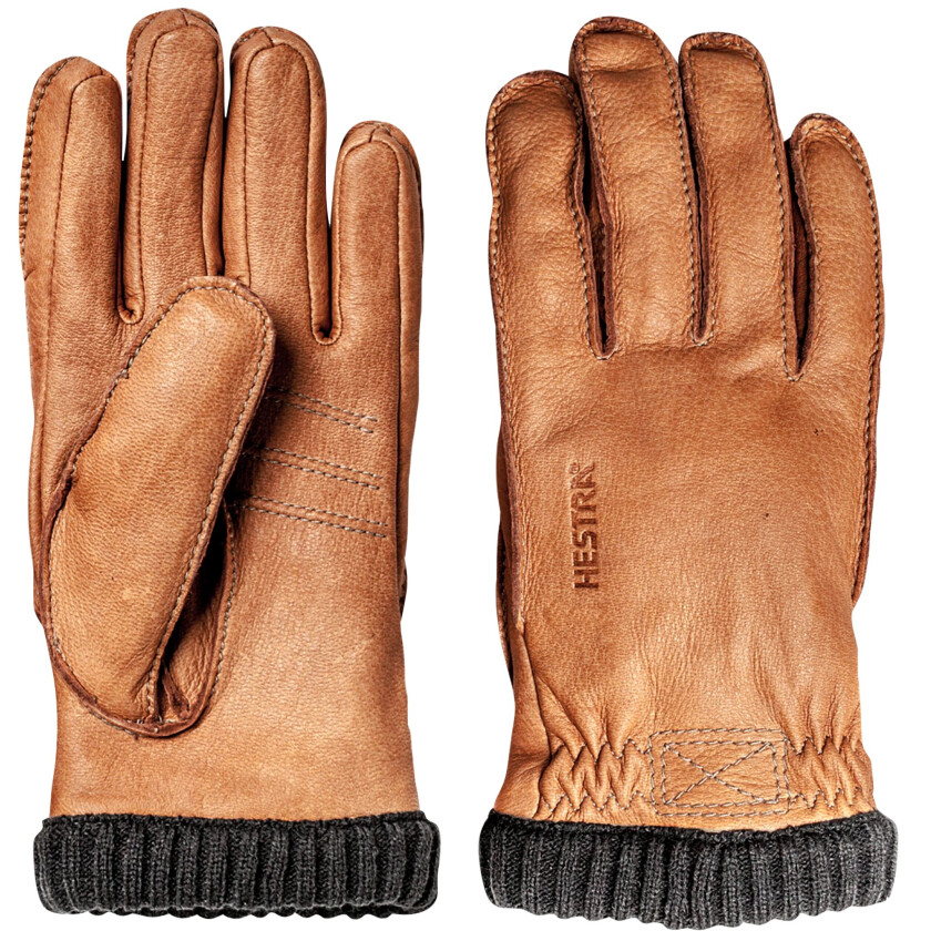 Bilde av Deerskin Primaloft Rib, skinnhanske Cork