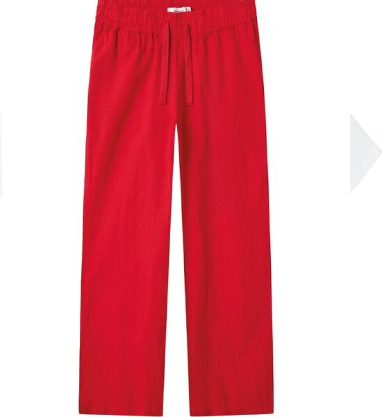 Name It Nkffalinnen linbukse til barn, Chinese Red