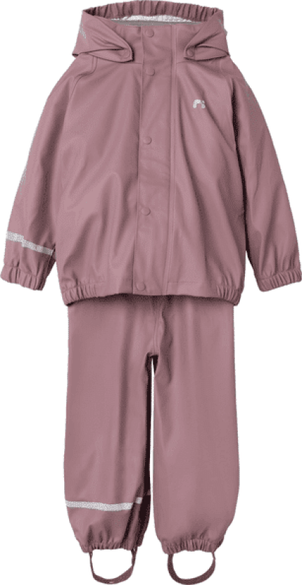 Name It Nkndry10 regnsett til barn, Wistful Mauve