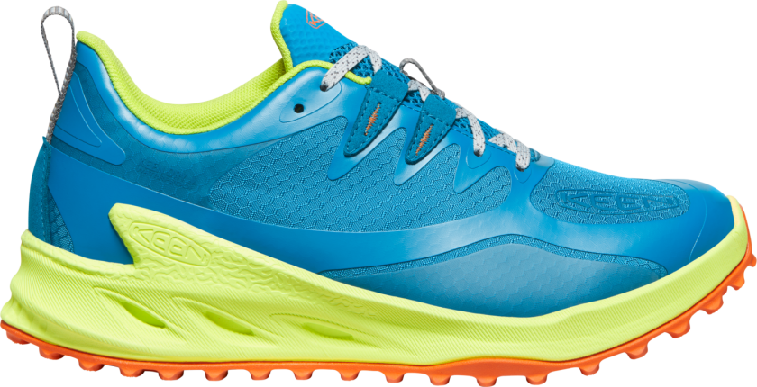 Keen Women's Zionic Waterproof Shoe 38, Fjord Blue-Evening Primrose