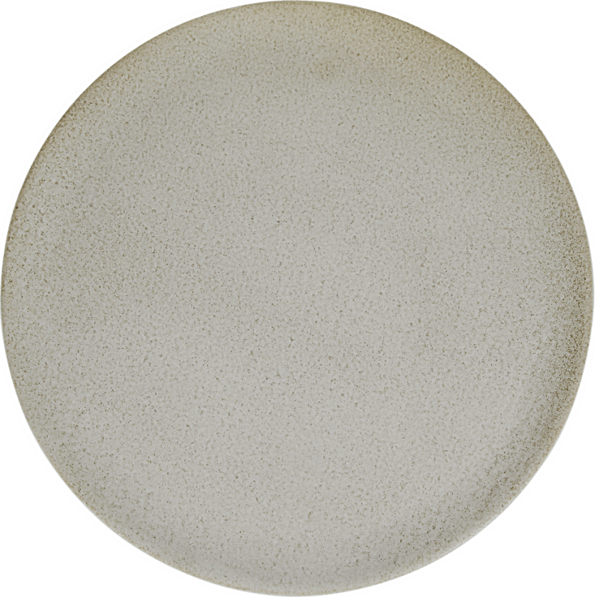 Raw tallerken Ø34 cm Sandy beige