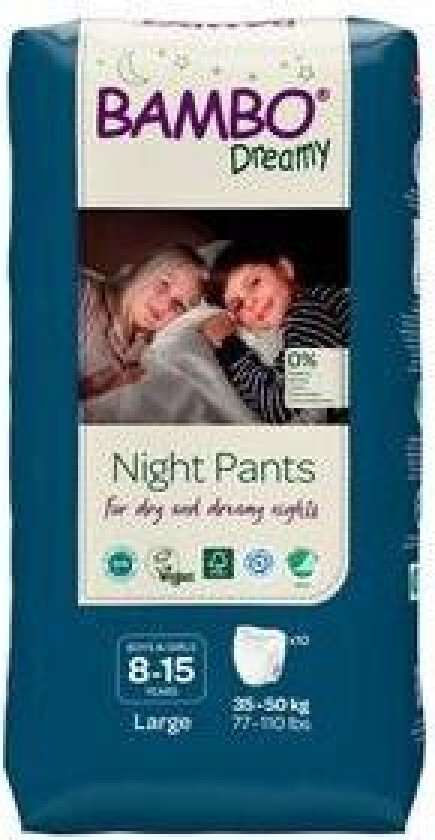 Dreamy Night Pants 35-50 kg - 10 stk.