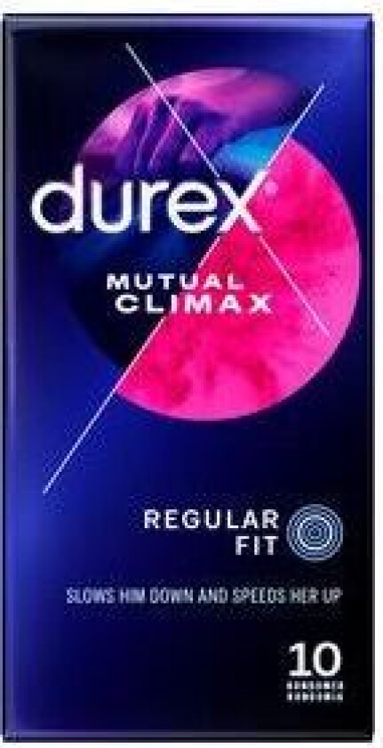 Mutual Climax kondomer- 10 stk.