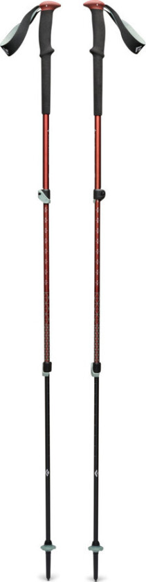 Trail Trekking Poles Iron Red