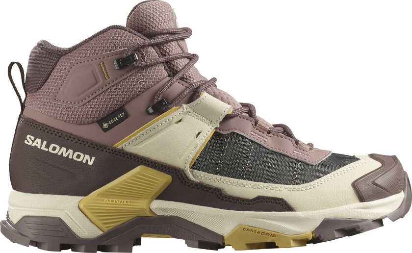 Women's X Ultra 5 Mid GORE-TEX Burlwood/french Roast/rattan