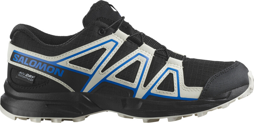 Junior Speedcross Waterproof Black/vanilla Ice/french Blue