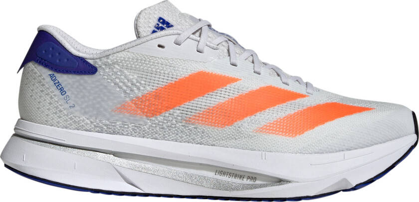 Adizero SL 2 Herre Dash Grey/Impact Orange/Lucid Blue 45 ⅓