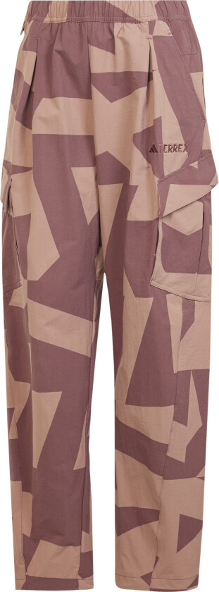 Women's Cargo Aop Pants Quicri/warcla/prlofi/