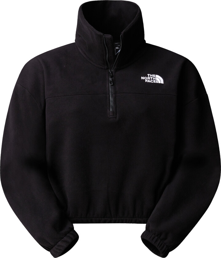 Women's 100 Glacier Half Zip Fleece TNF Black