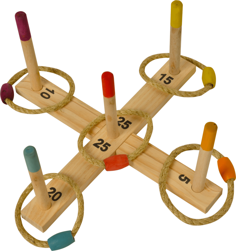 Ring Toss Game, ringspill Wood