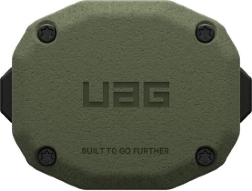 Uag Urban Armour Gear Essential Armor Case (2 Monteringsalternativer) - Apple Airtag - Trist Oliven (164003117272)