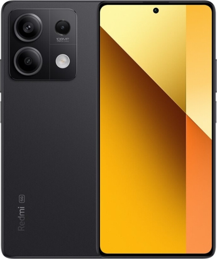 Redmi Note 13 5G - 5G Smarttelefon - Dobbelt-Sim - Ram 8 Gb / Internminne 256 Gb - Microsd Slot - Oled-Display - 6.67" - 2400 X 1080 Piksler (