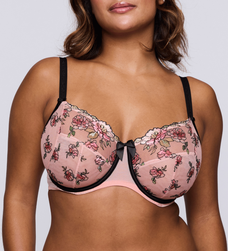 Eraclea BH med spiler, rosa, Størrelse: 85H, Kvinner