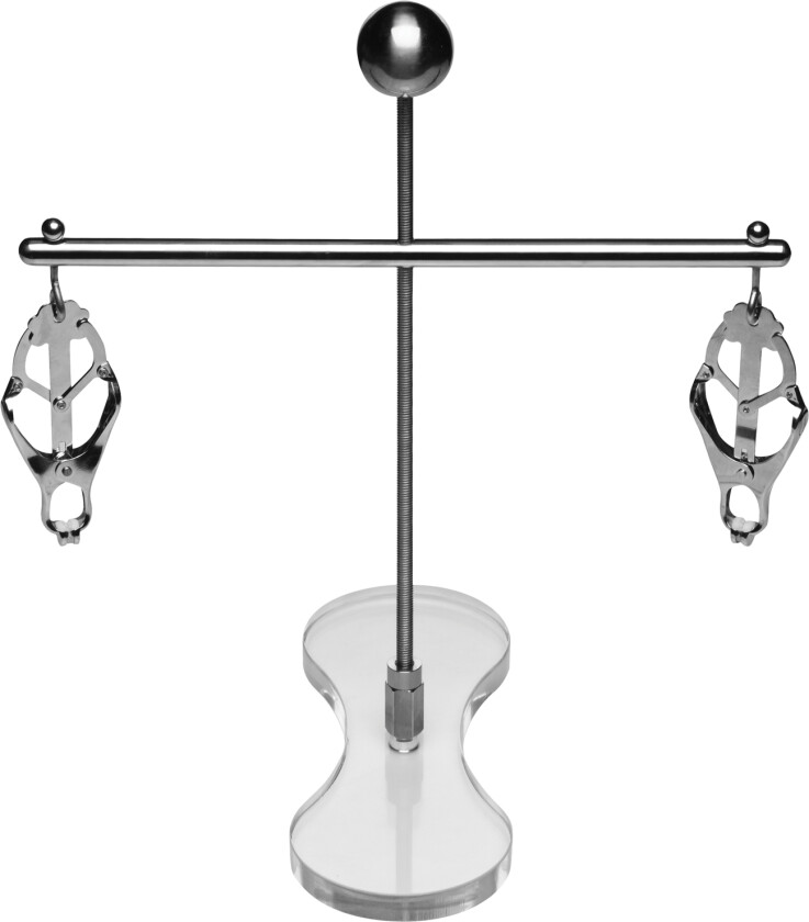 Tower of Pain brystvorteklemmer - Sølv