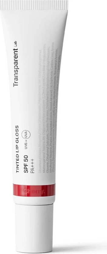 Transparent Lab Lipgloss SPF 50+ - Cherry - 15 ml