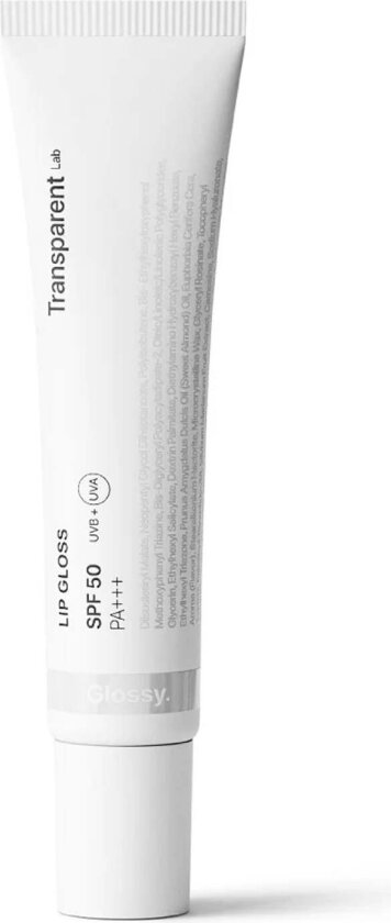 Transparent Lab Lipgloss SPF 50+ - Glossy Transparent - 15 ml