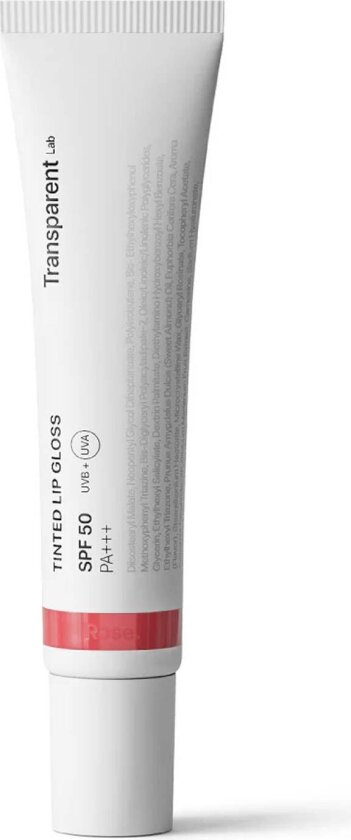 Transparent Lab Lipgloss SPF 50+ - Rose - 15 ml