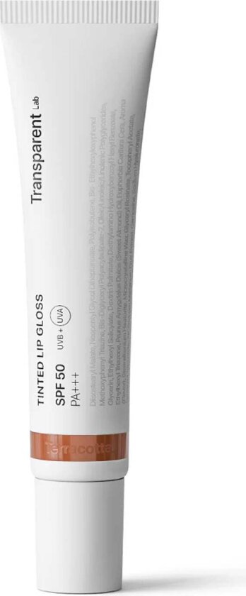 Transparent Lab Lipgloss SPF 50+ - Terracotta - 15 ml