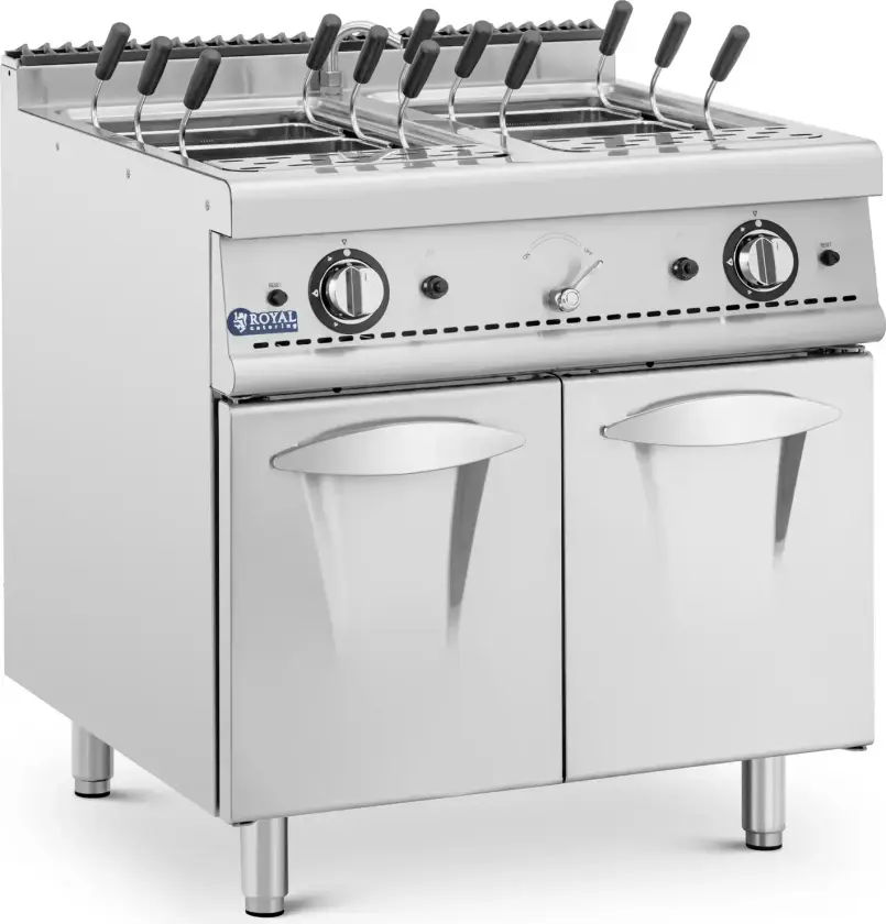Gass Pasta Komfyr - 4 x 4 kW - propan / LPG / naturgass - 80 x 73 cm - Pro 730 Series - Royal Catering