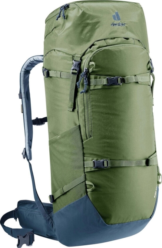 Rise Tursekk 34 L + 8 L Khaki-Ink