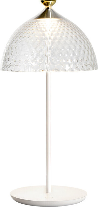 Pumo Bordlampe Hvit/Klar