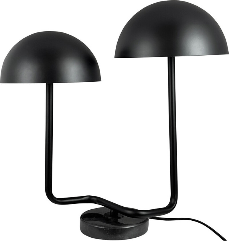Cluster Bordlampe Matt Svart