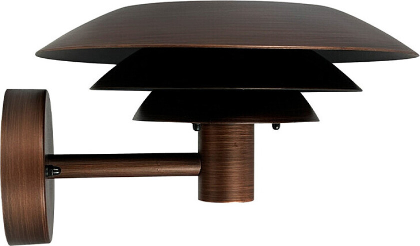 DL25 Utendørs Vegglampe Kobber