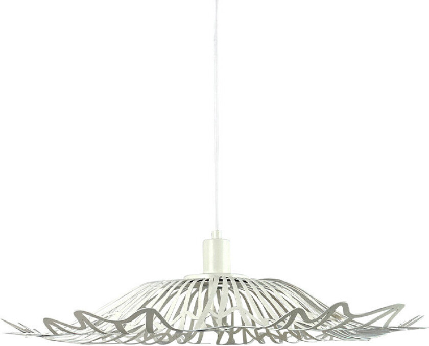 Flora Pendel Large Pearl White