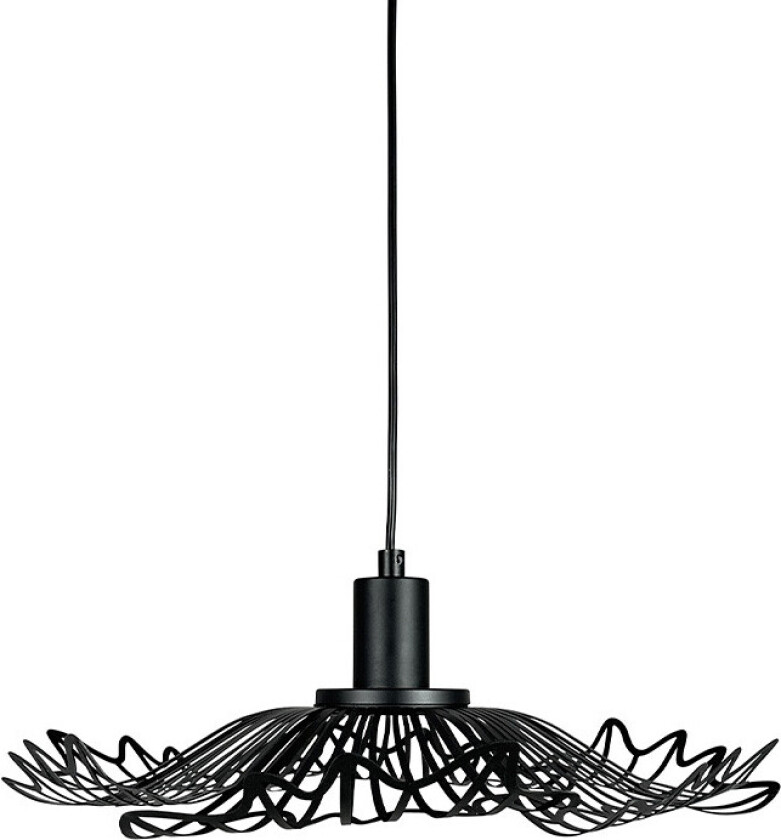 Flora Pendel Small Matt Svart