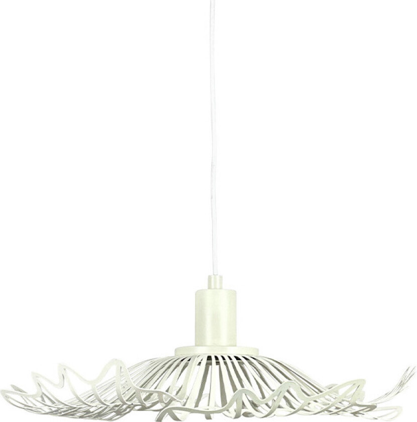 Flora Pendel Small Pearl White