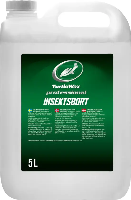 TURTLE WAX PRO INSEKTSBORT 5L