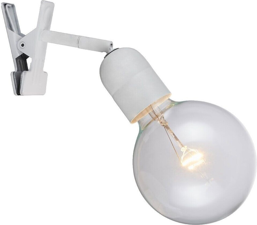 - Elegance Klypelampe White