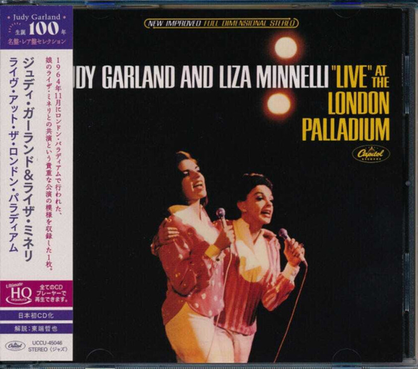 Judy Garland Live At London Paradium CD