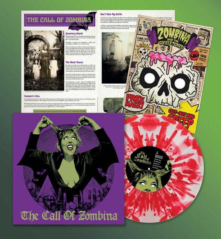 Zombina & The Skeletones Call Of Zombina LP/Vinyl