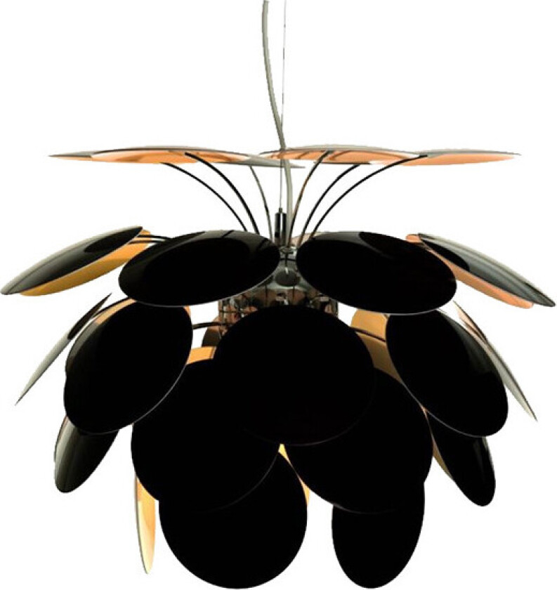 - Discoco Pendel Ø35 Svart/Gull Marset