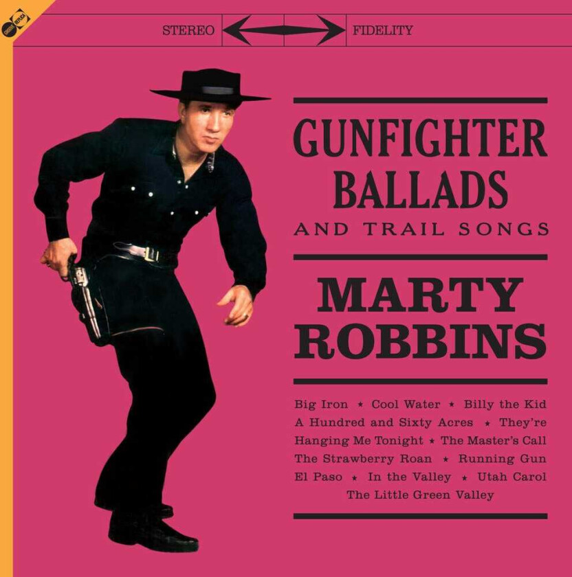 Marty Robbins Gunfighter Ballads & Trail Songs LP/Vinyl