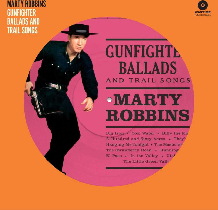 Marty Robbins Gunfighter Ballads & Trail Songs LP/Vinyl
