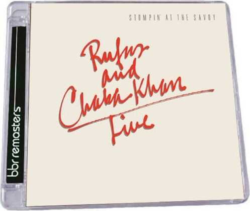 Rufus & Chaka Khan Live: Stompin At The Savoy CD