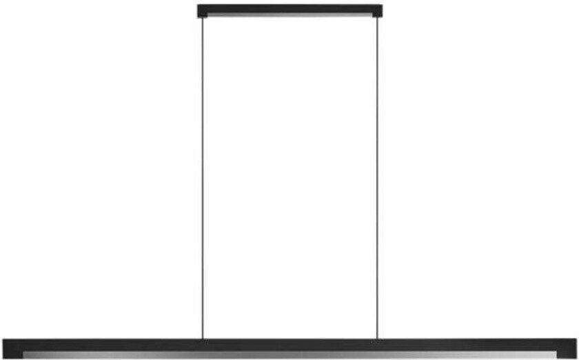 - Inlay S1400 Linear Pendel Matt Black/Satin Silver