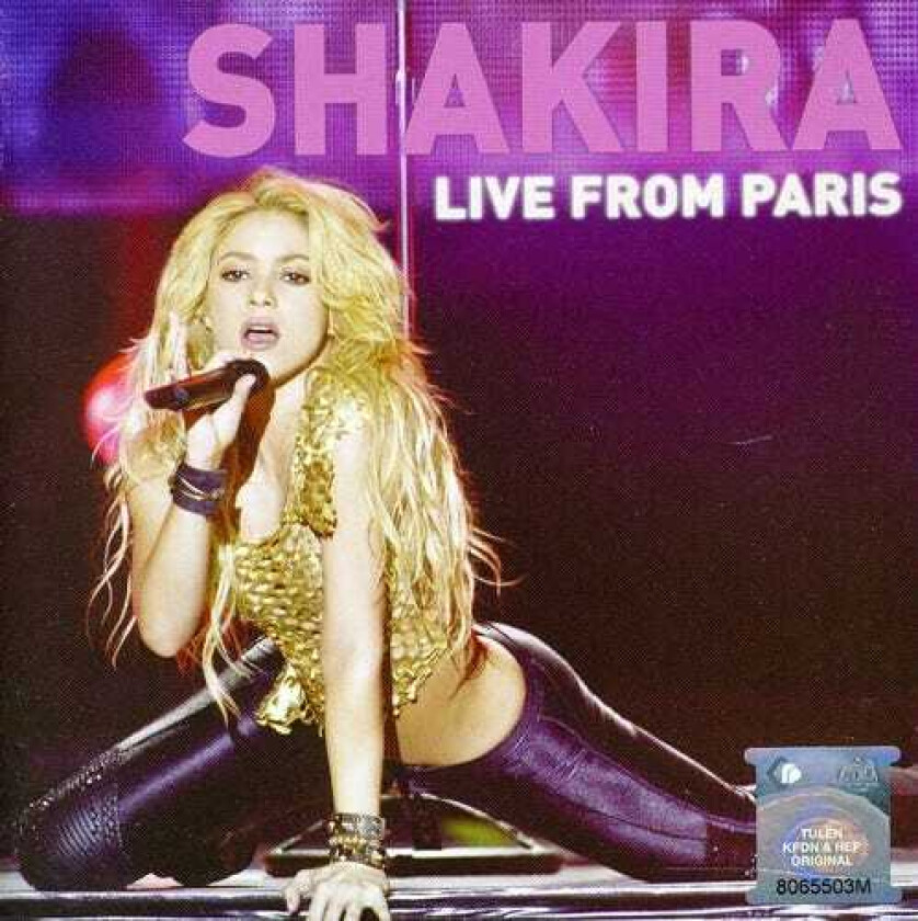Shakira Live From Paris: Cd + Dvd Edition CD